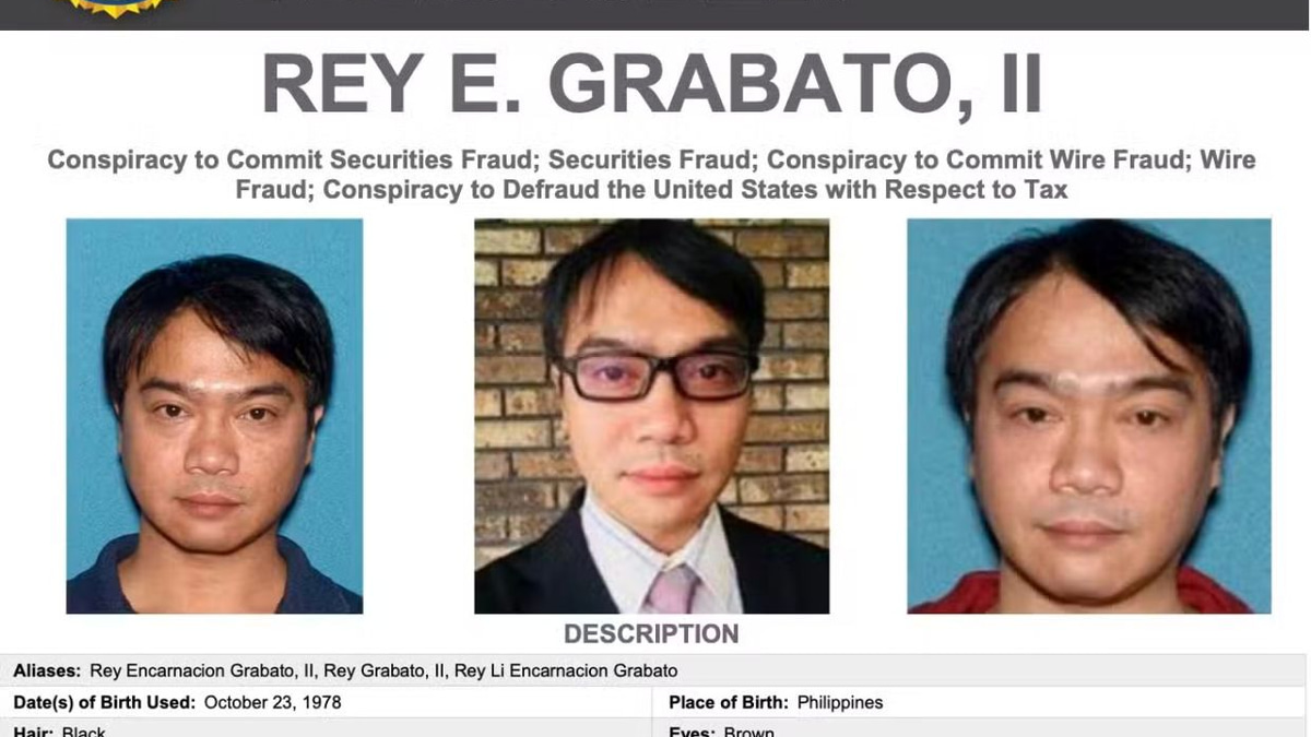 Filipino Mayor's Son Added to FBI Most Wanted List Over US$650M Fraud Scheme