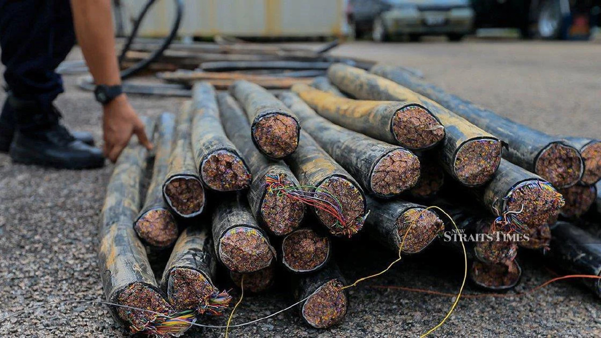 Kuala Lumpur Cable Theft Cases Plummet as Police Intensify Crackdown