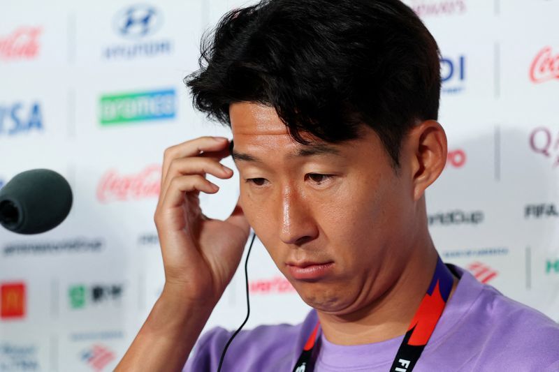 South Korea World Cup squad boycotts media after reporters mock Son's military service