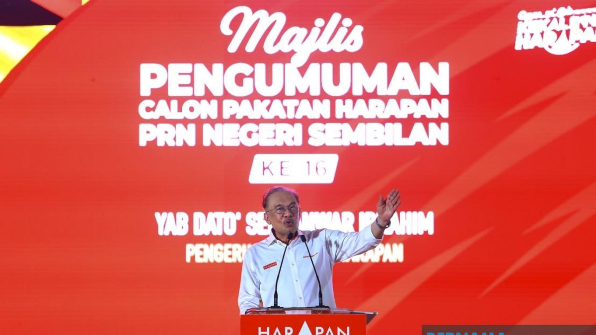 Aminuddin to Challenge Linggi as Anwar Names PH Slate for Negeri Sembilan Election