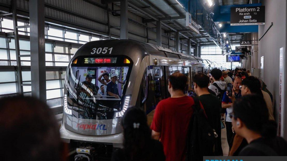 Prasarana Launches LRT3 Shah Alam Line with Modest First-Day Ridership Target