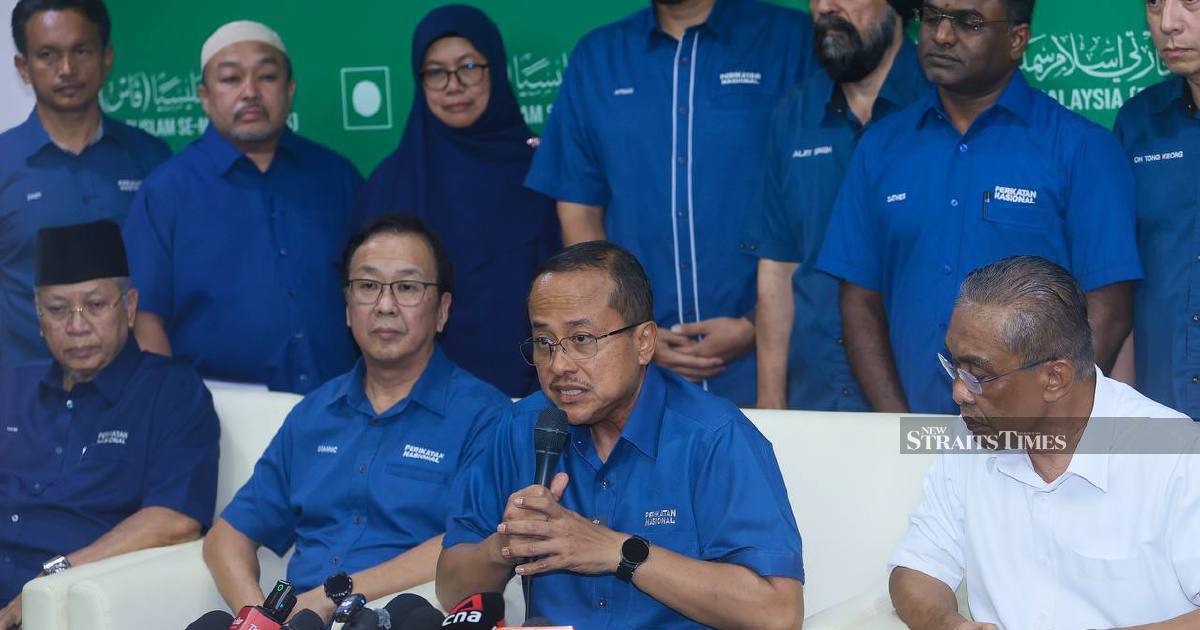 Perikatan Nasional accepts two new parties as coalition expands, steering clear of contentious symbol dispute