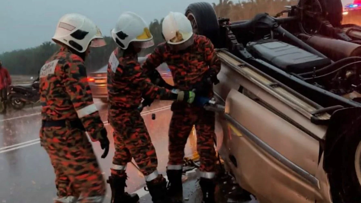 Two Sisters Among Four Deaths in Separate Pahang Road Crashes Within One Hour