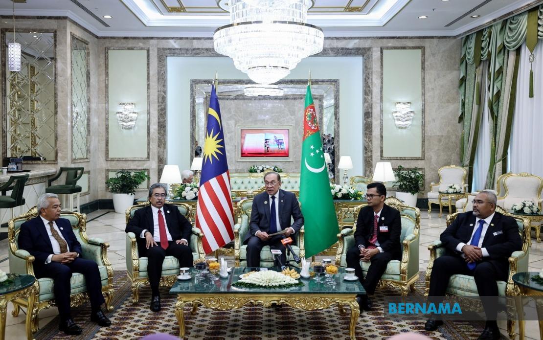 Anwar's Turkmenistan Visit Opens Energy Cooperation Doors