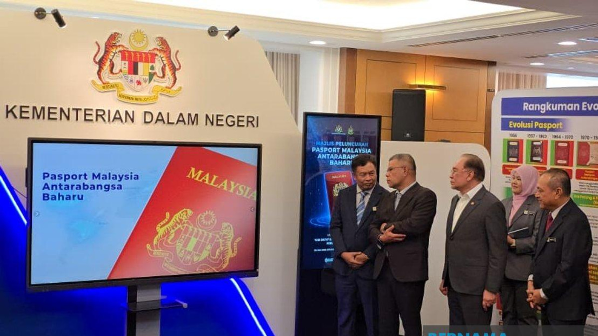 PM Anwar Unveils New Malaysian Passport With 94 Security Features