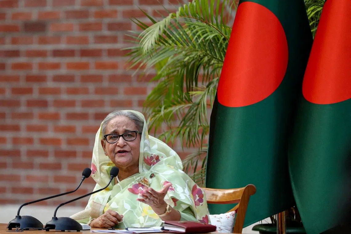 Bangladesh Presses India Over Hasina's Planned New Delhi Speech