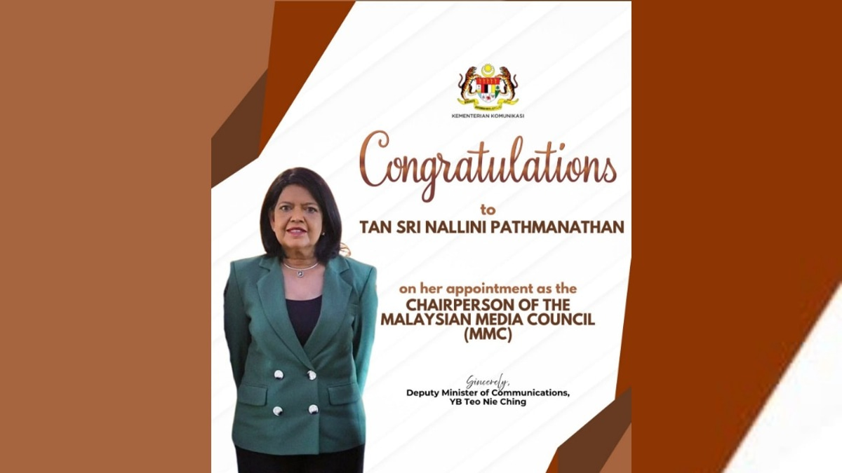Teo Backs Nallini's MMC Leadership, Citing Press Freedom Advocacy