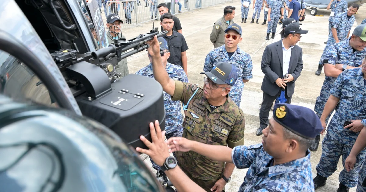 Malaysian Air Force Bolsters EC725 Helicopter Arsenal with Combat Firepower