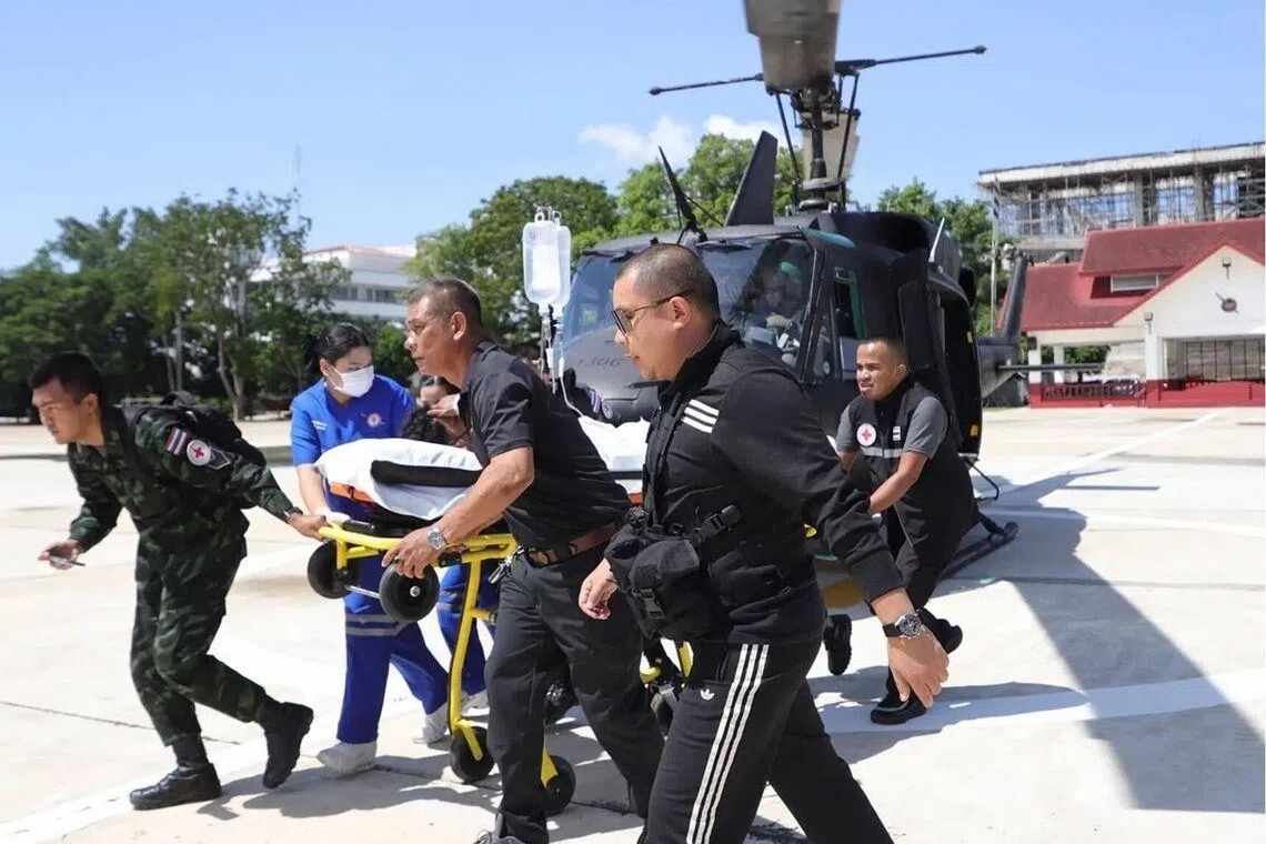 Twin bomb attacks wound 11 police officers across southern Thailand provinces