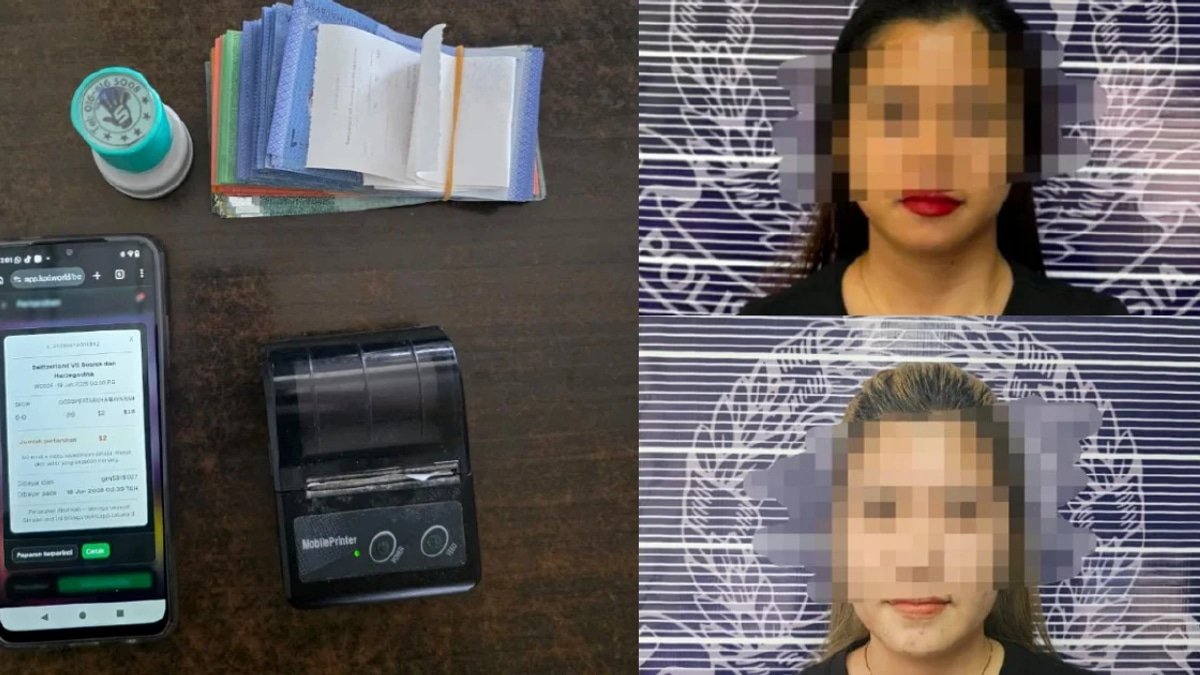 Three Women Arrested in Kuching for Allegedly Running World Cup Betting Rings