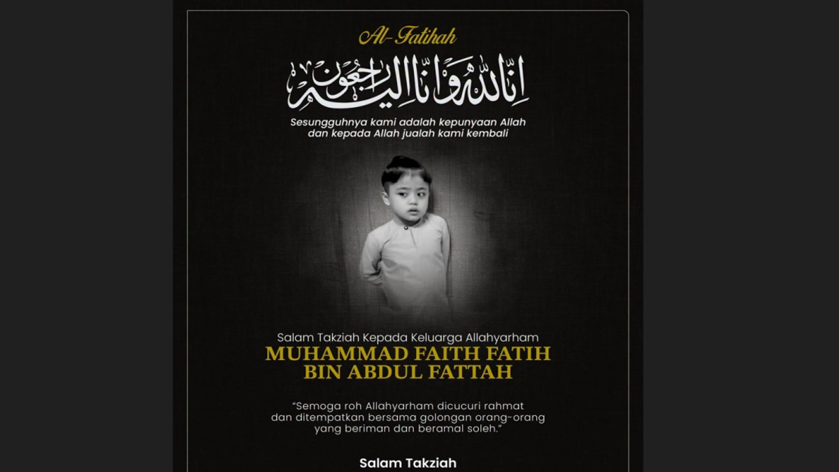 DPM Zahid Extends Condolences Over Death of Autistic Child in Perak