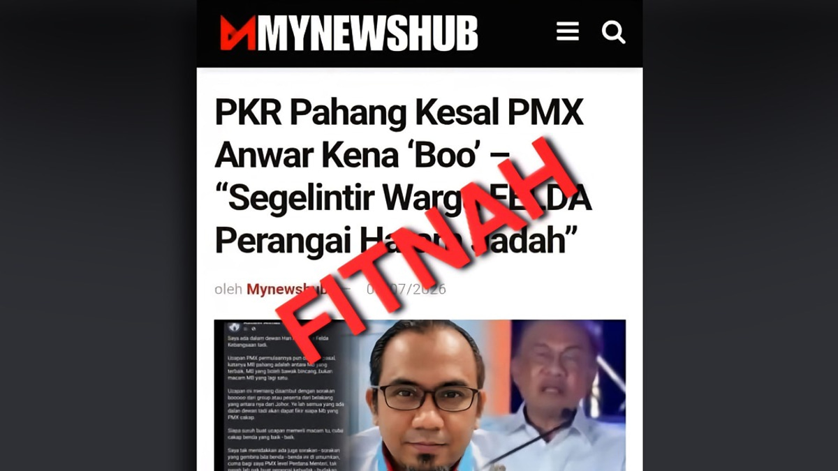 PKR Pahang Dismisses Claims of Anwar Receiving Negative Reception at FELDA Event
