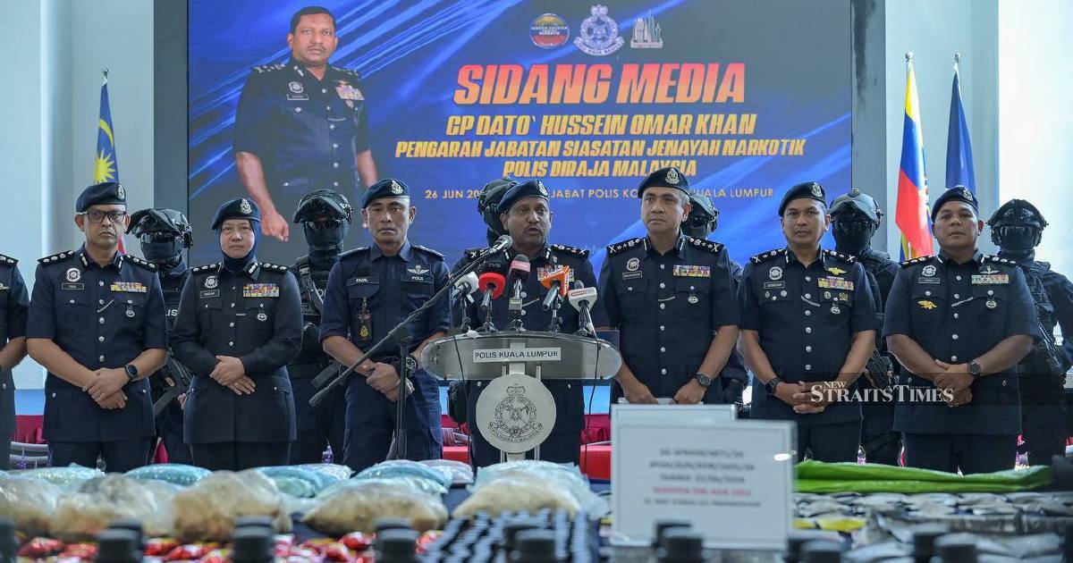 Police Intercept RM135.63 Million Drug Haul in Cheras, Dismantling Major Distribution Network