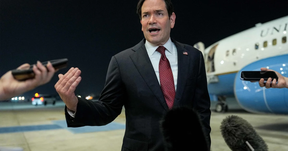 Rubio Dismisses Iranian Toll Plan for Hormuz Strait Amid Widening Diplomatic Tensions