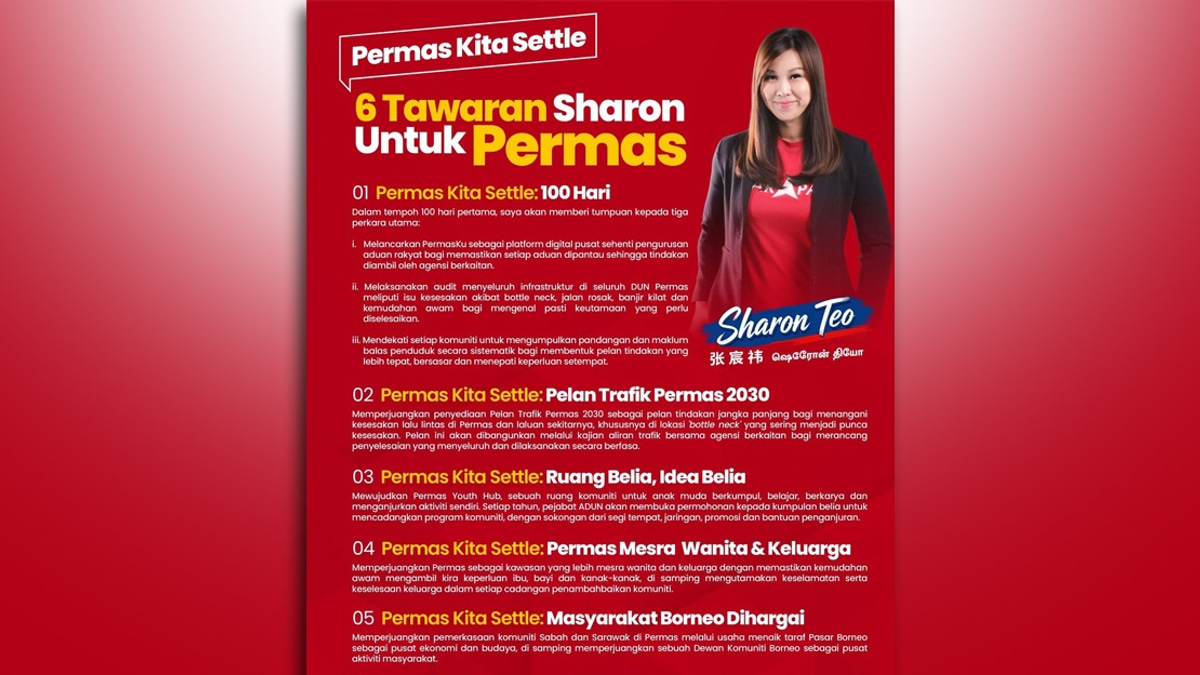 Sharon Teo Charts Course for Permas with Six-Point Development Agenda