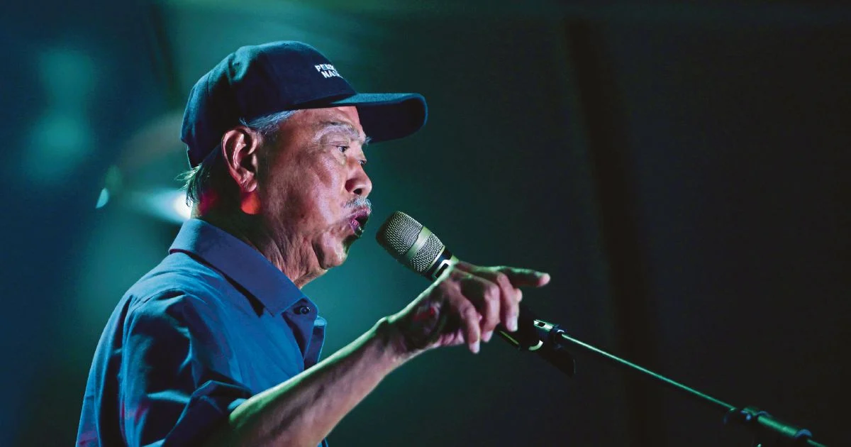 Muhyiddin plays down PAS machinery snub ahead of Johor state election