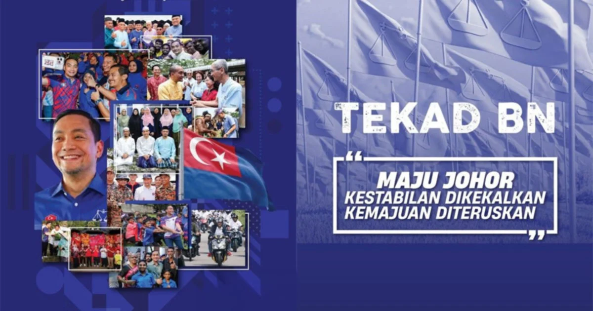 Johor BN Sets Out Bold Development Agenda with 63-Point Manifesto and 200,000 Jobs Promise