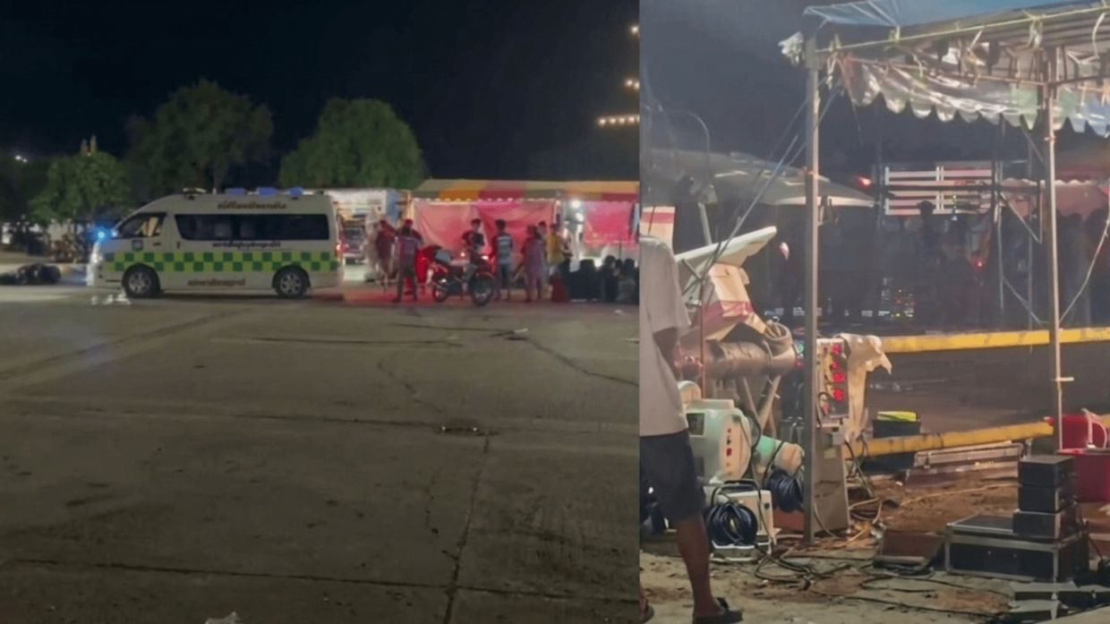 Six wounded in shooting at Thai shopping fair; motorcycle theft suspect arrested