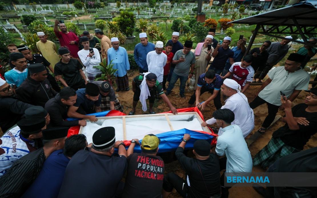 Police Corporal Mohamad Nur Hafiz Laid To Rest Following Fatal Electrical Incident In Sabah
