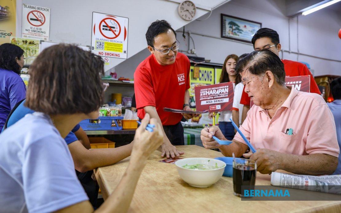Wong Bor Yang Bets On Track Record To Keep Senai Seat For Pakatan Harapan