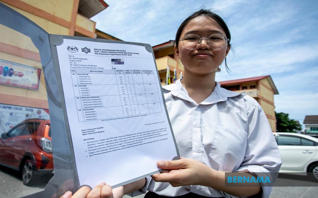 Five Hours of Daily Revision Powers SMK Jalan Tasek Student to Perfect 4As in STPM