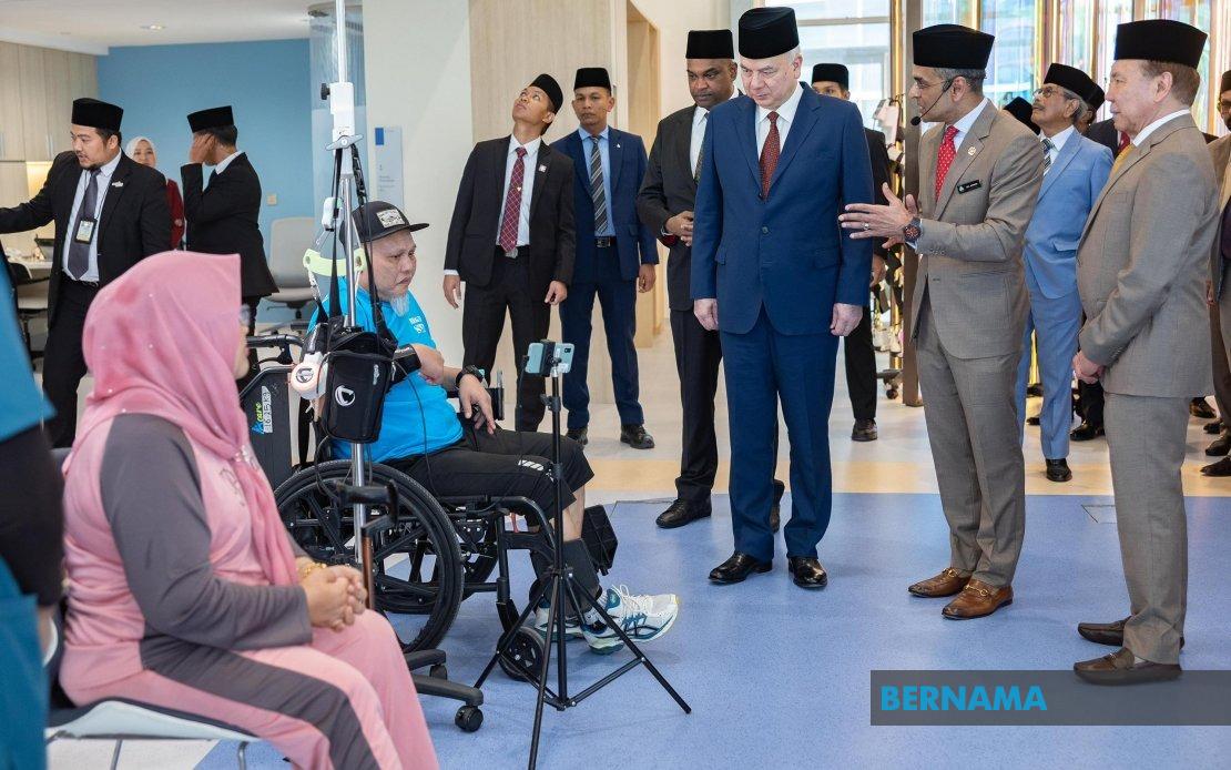 Perak Sultan Opens PERKESO Neuro-Robotics Centre, Calls for Workplace Inclusion of Rehabilitated Workers