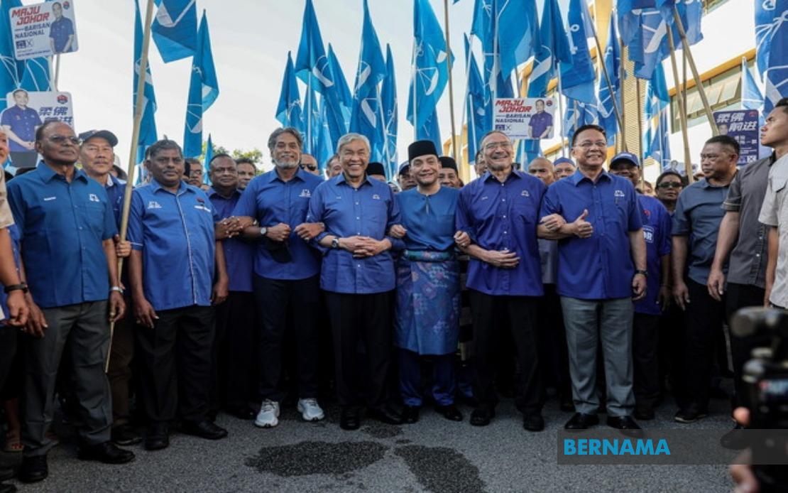 UMNO Heavyweight Support Underscores BN's Johor State Election Push