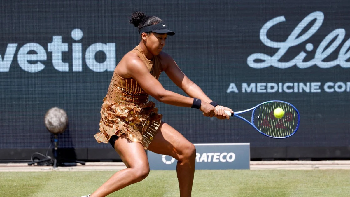 Osaka reaches maiden grass court final with commanding display over Wang