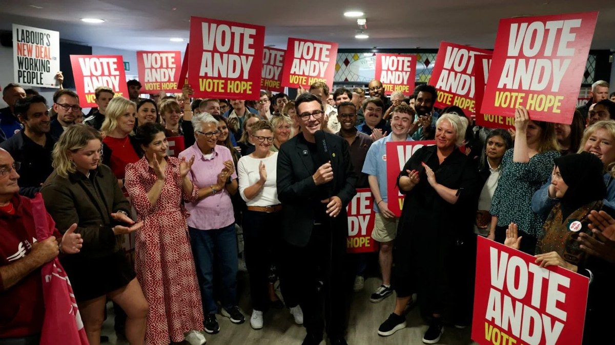 Labour's Burnham Eyes PM Path as Right-Wing Split Fractures Conservative Vote