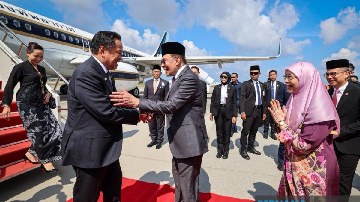 Thai PM Anutin Arrives in Malaysia for High-level Bilateral Talks