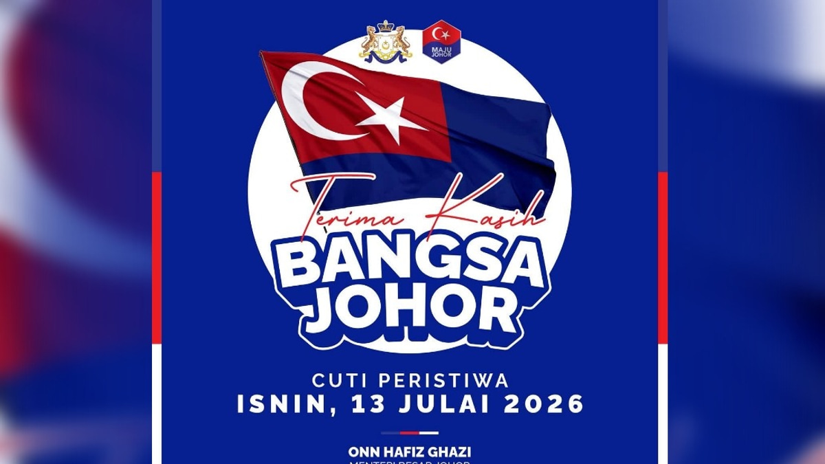 Johor Declares July 13 A State Holiday Following Decisive Election Victory