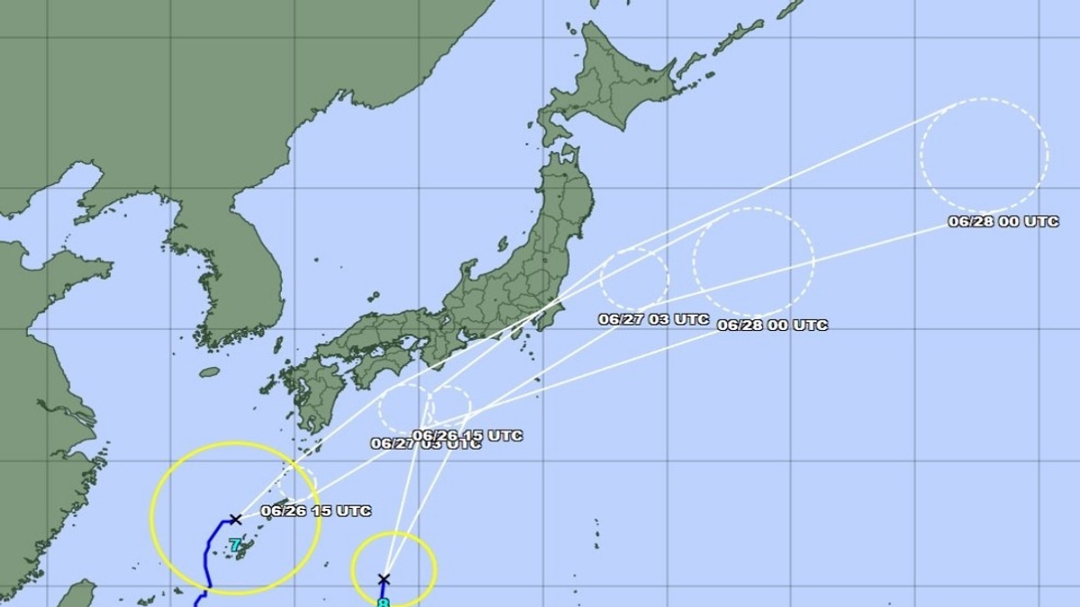 Japan Braces for Twin Typhoon Onslaught as Millions Evacuate