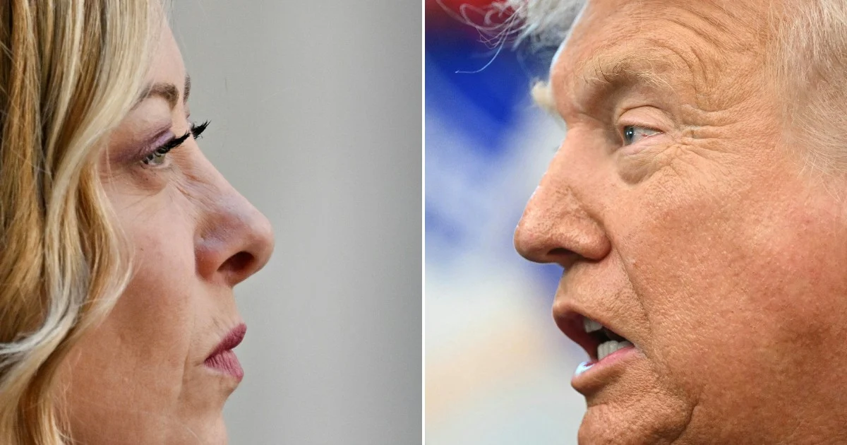 Trump Reignites Dispute With Italy's Meloni Over G7 Photograph