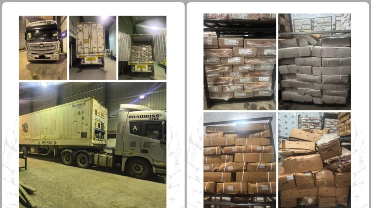 RM6.19 Million in Undocumented Frozen Pork Seized in Miri Warehouse Raid