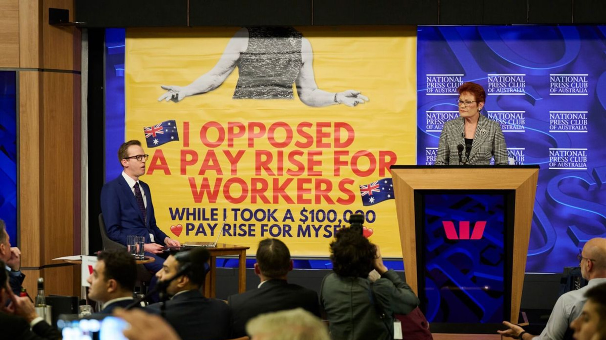 Australia's One Nation leader pushes monocultural agenda amid housing crisis debate