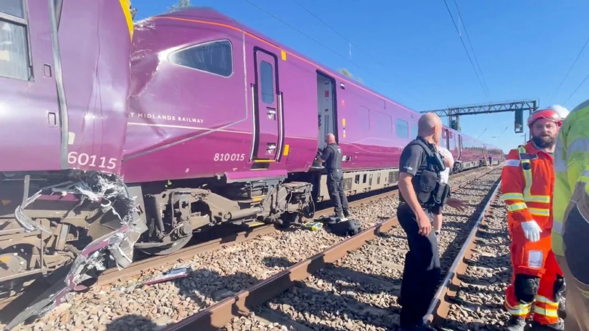One killed, dozens hurt in major train collision north of London