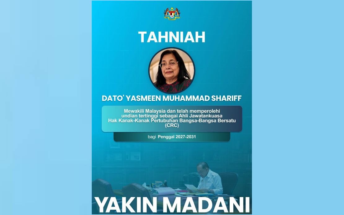 Anwar Hails Yasmeen's Selection to UN Child Rights Committee
