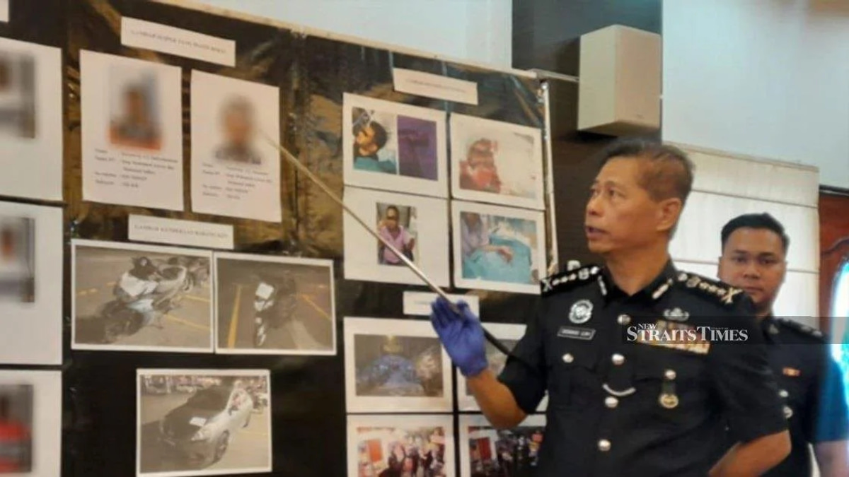 Six arrested after parang attack leaves two men critically injured at Jelutong temple