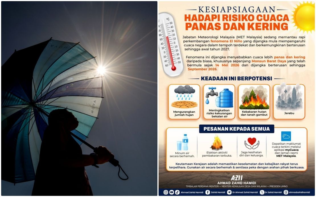 Malaysia braces for prolonged El Niño heat and drought until early 2027