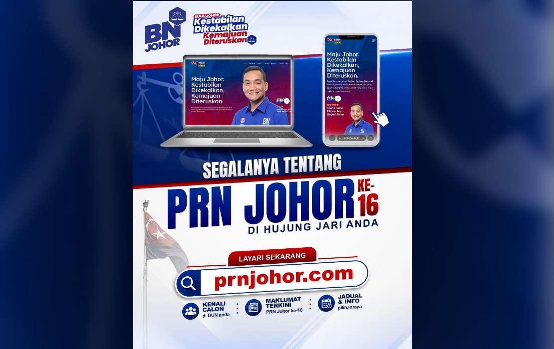 BN Directs Voters to Official Portal for Candidate Information During Johor Election