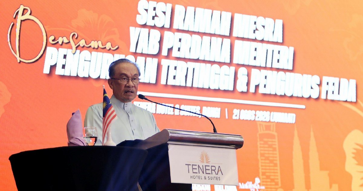 Anwar Confirms Felda Investigation Task Force Now Operational