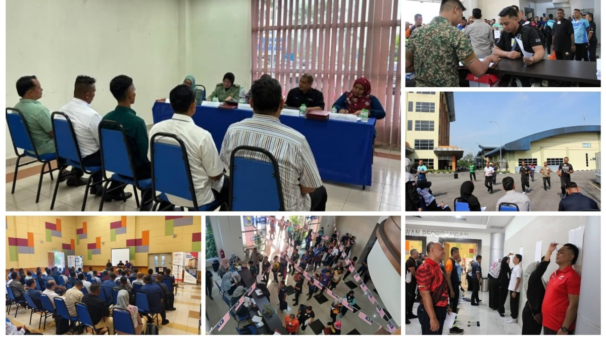 147 Former Military Personnel Vie for MRSM Warden Positions in Selection Drive