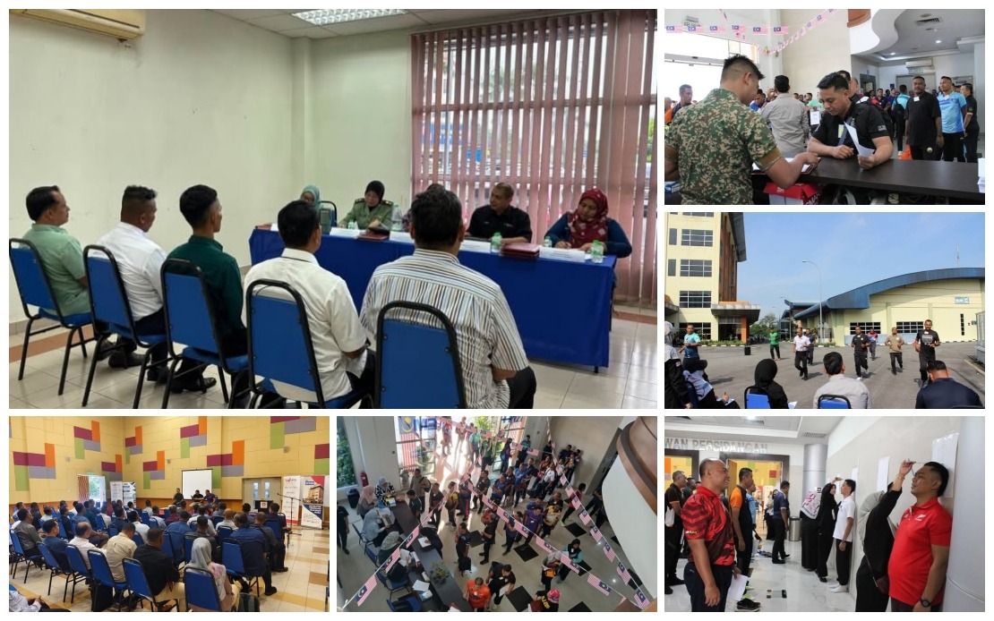 147 Former Military Personnel Vie for MRSM Warden Positions in Selection Drive