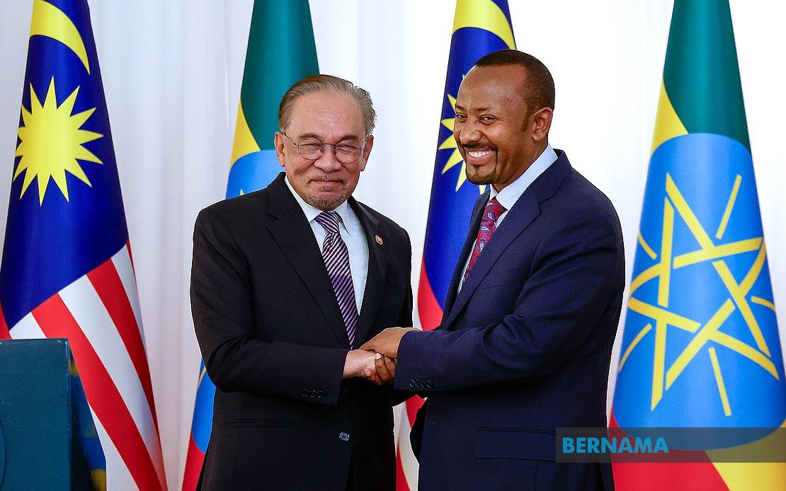 Anwar Congratulates Ethiopia's Abiy Ahmed on Election Victory, Reaffirms Bilateral Ties