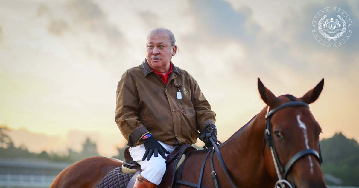 Sultan Ibrahim Continues Equestrian Regimen at Royal Johor Polo Club