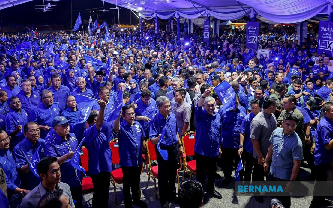 Ahmad Zahid Urges BN to Capitalize on Johor Momentum for Negeri Sembilan Victory