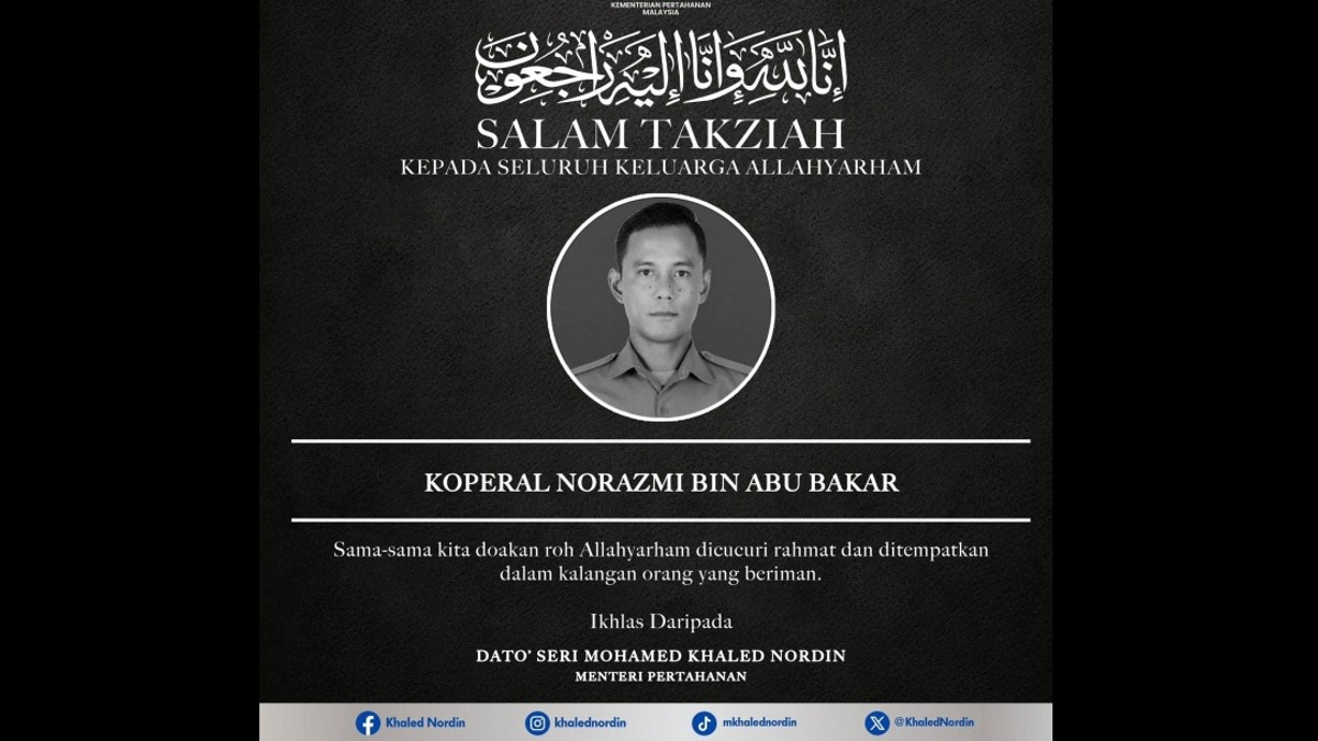 Malaysia Mourns Two Military Personnel Killed in Grenade Training Accident