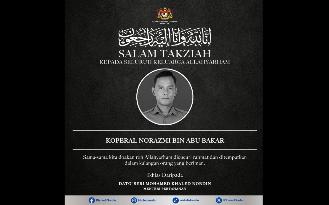 Malaysia Mourns Two Military Personnel Killed in Grenade Training Accident