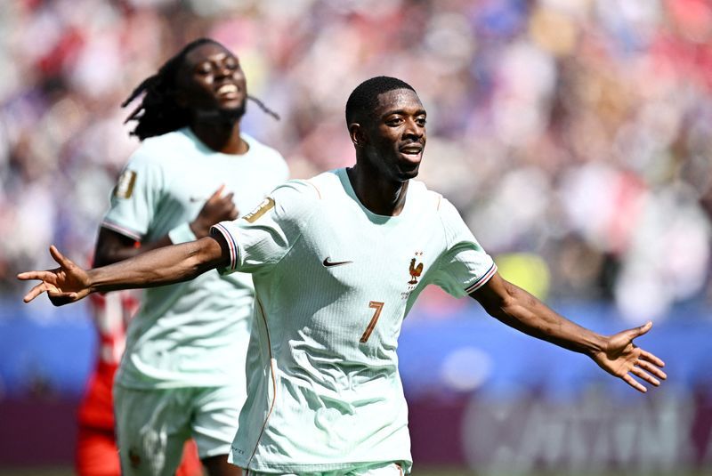 Dembele's Hat-Trick Propels France Past Norway; Les Bleus Top Group I