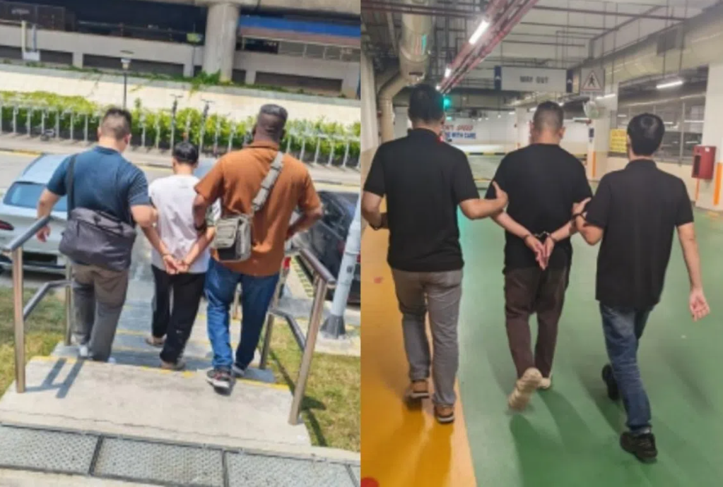 Two Malaysian shop workers arrested for Singpass credential theft and e-wallet scam network in Singapore